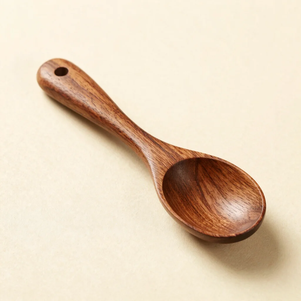 Cuchara Medidora en Madera de Nogal